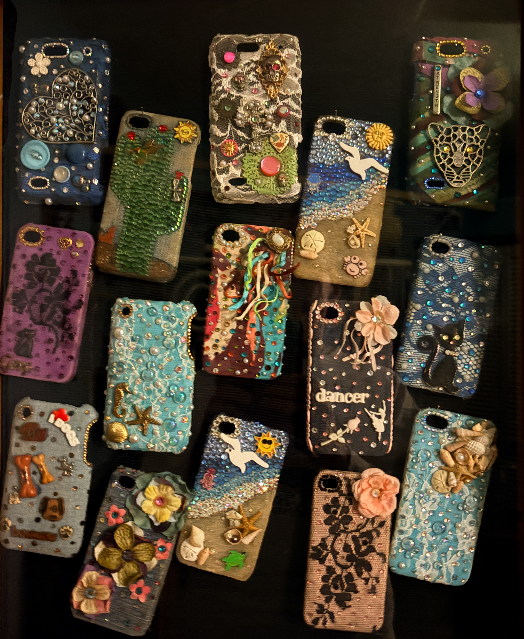 Custom one-of-a-kind phone cases
